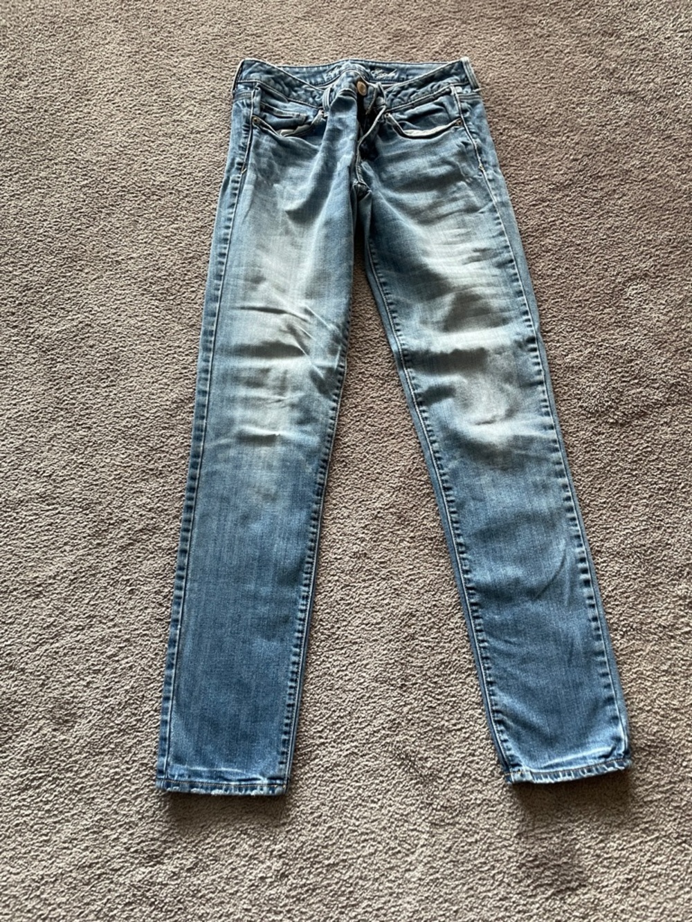 Women’s  Slim Fit Blue Washed Jeans